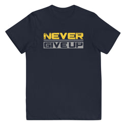 Never Give Up Youth jersey t-shirt - Mainstream Freedom