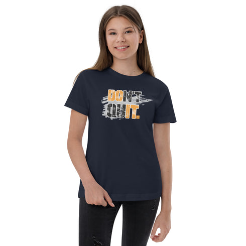 Don't Quit Youth jersey t-shirt - Mainstream Freedom