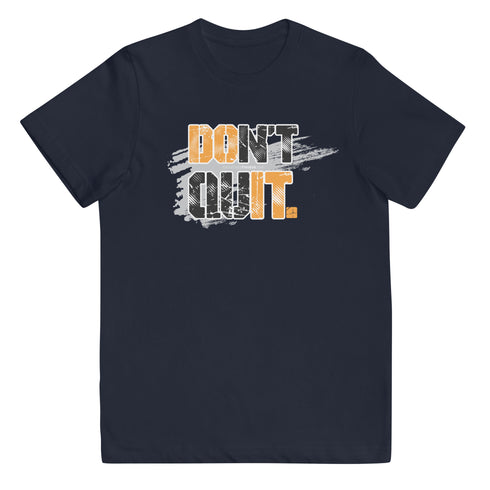 Don't Quit Youth jersey t-shirt - Mainstream Freedom