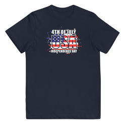 4th Of July USA Independence Day Youth jersey t-shirt - Mainstream Freedom