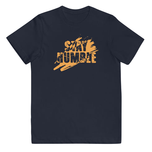 Stay Humble Motivational Youth jersey t-shirt - Mainstream Freedom