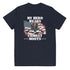 My Hero Wears Combat Boots Youth jersey t-shirt - Mainstream Freedom