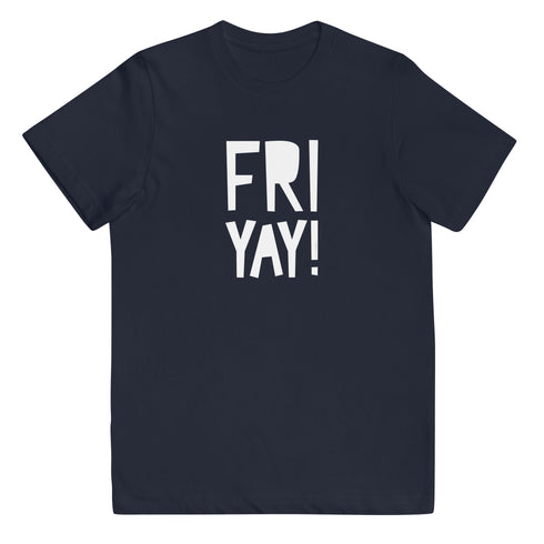 Fri Yay Youth jersey t-shirt - Mainstream Freedom