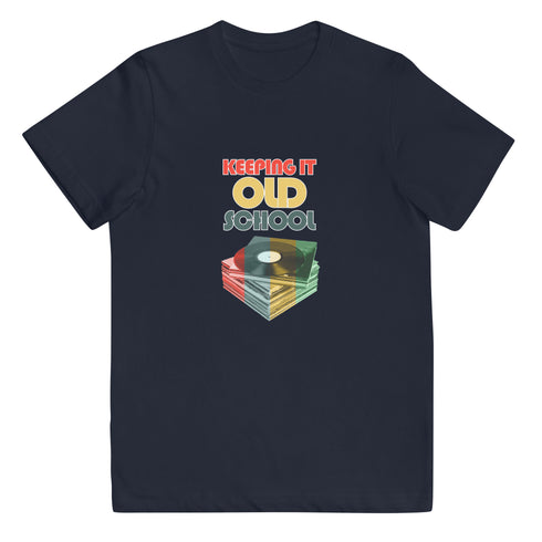 Keeping It Old School Youth jersey t-shirt - Mainstream Freedom