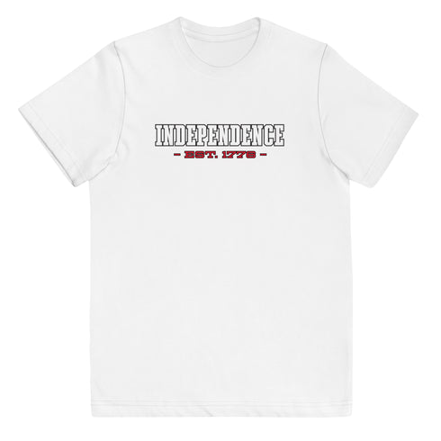 Independence Est. 1776 Youth jersey t-shirt - Mainstream Freedom