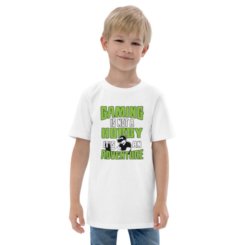 Gaming Is Not A Hobby It's An Adventure Youth jersey t-shirt - Mainstream Freedom