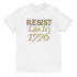 Resist Like It's 1776 Youth jersey t-shirt - Mainstream Freedom