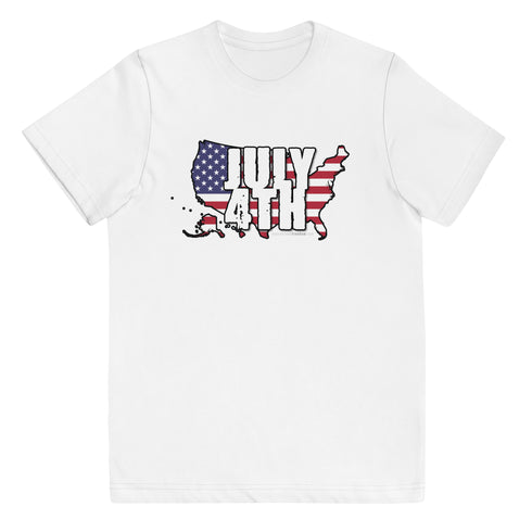July 4th Youth jersey t-shirt - Mainstream Freedom