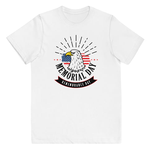 Memorial Day Youth jersey t-shirt - Mainstream Freedom