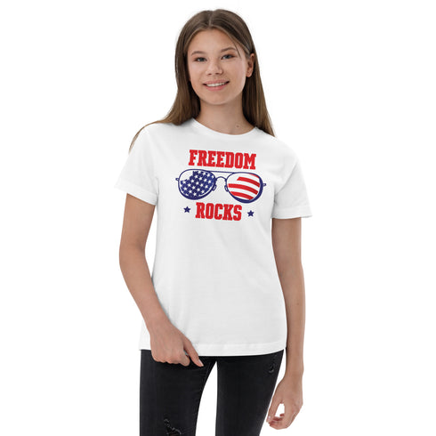 Freedom Rocks Youth jersey t-shirt - Mainstream Freedom