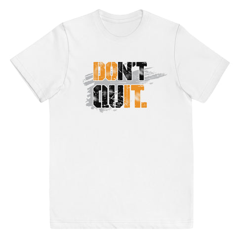 Don't Quit Youth jersey t-shirt - Mainstream Freedom