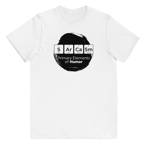 Primary Elements for Humor - Sarcasm Youth jersey t-shirt - Mainstream Freedom