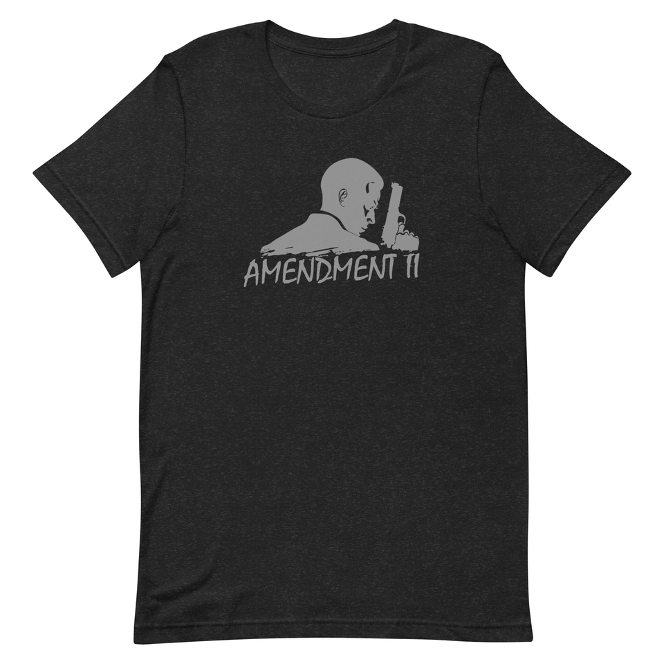 Grey Right to Defend Unisex T-Shirt