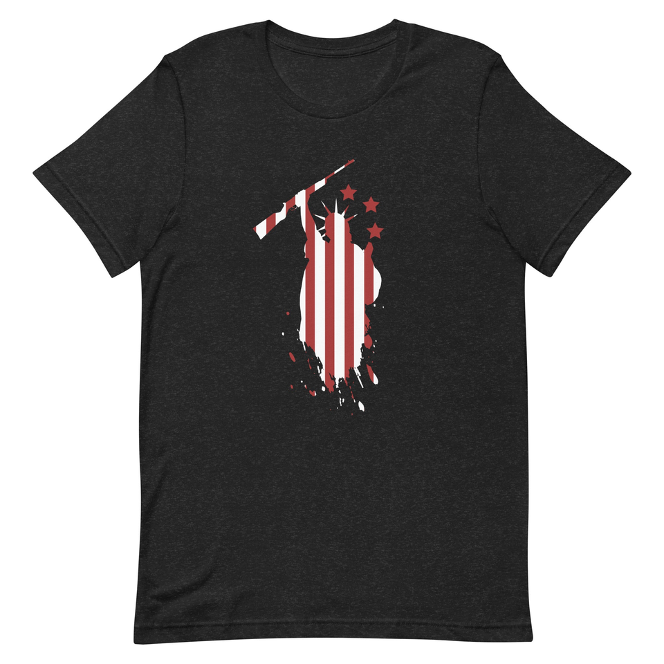 Red & White Liberty Unbound Unisex T-Shirt