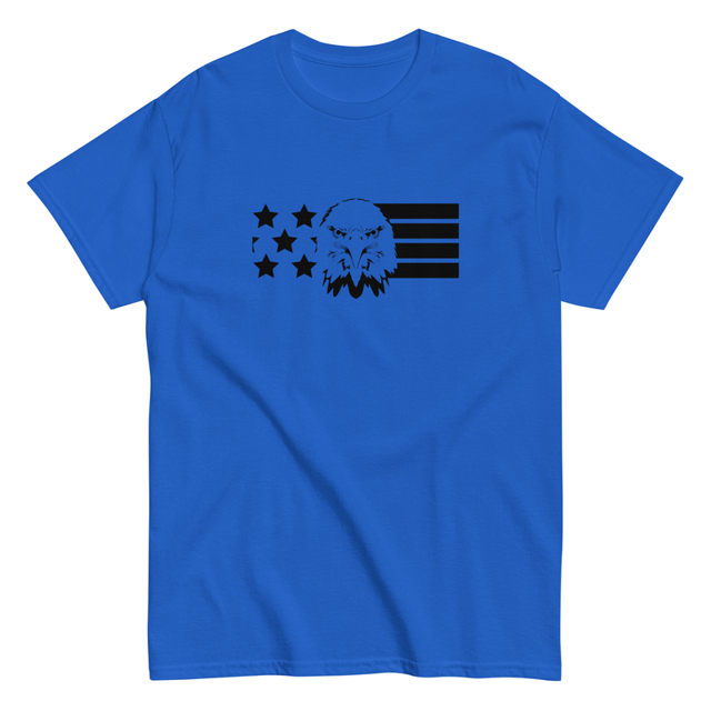 Detailed Black Eagle's Honor Unisex T-shirt, second view