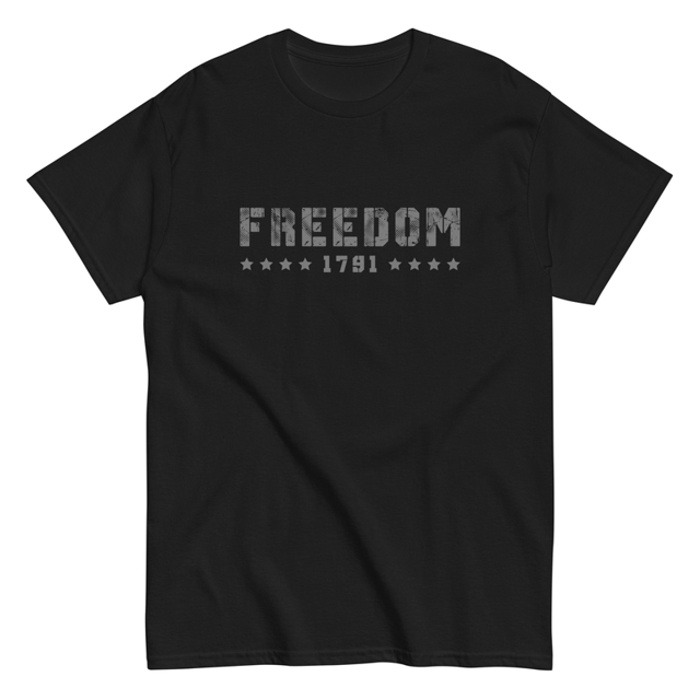 Grey Heritage of Freedom Unisex T-shirt, second view