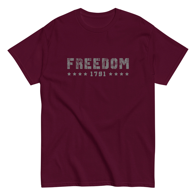 Grey Heritage of Freedom Unisex T-shirt