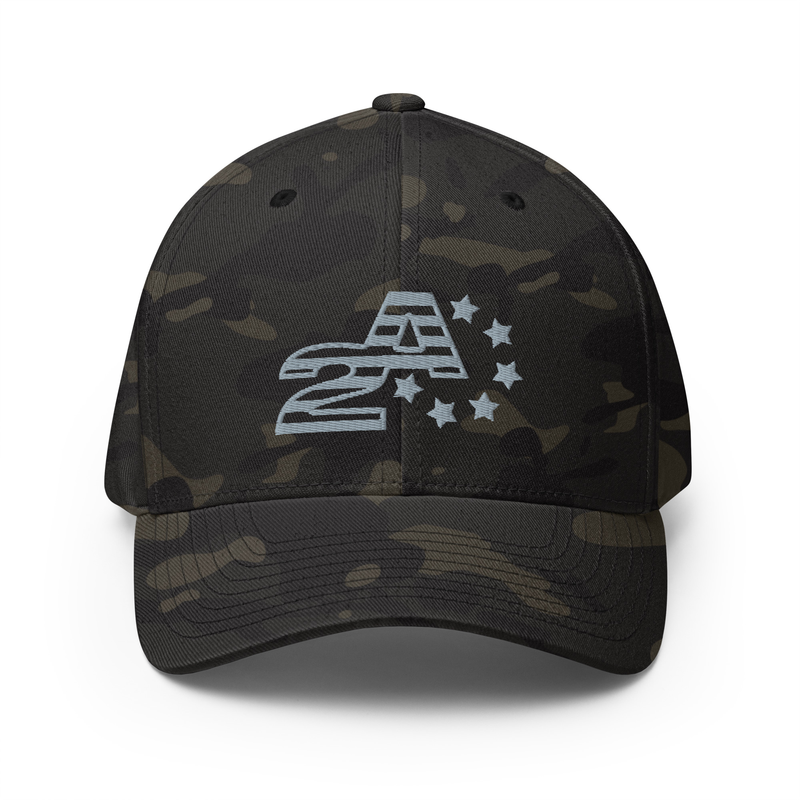 2A Freedom Guard Striped Grey Embroidered Cap