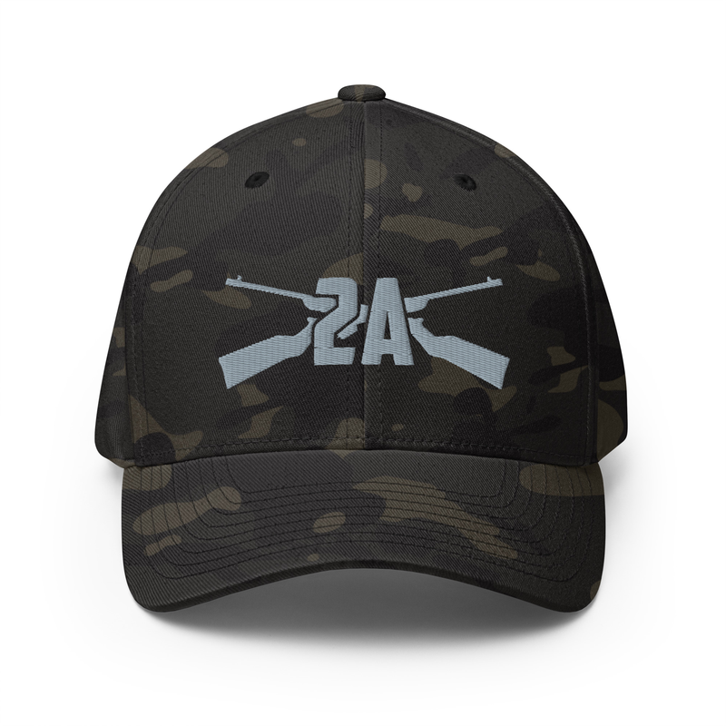 2A Freedom Bound Grey Embroidered Cap