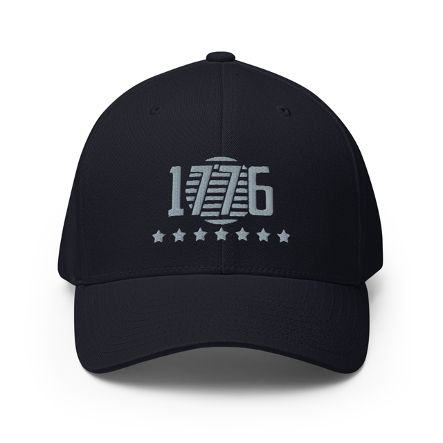 Spirit of 1776 Grey Embroidered Cap, second view