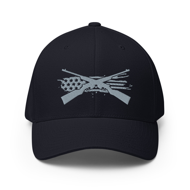 Freedom's Crossfire Grey Embroidered Cap, second view