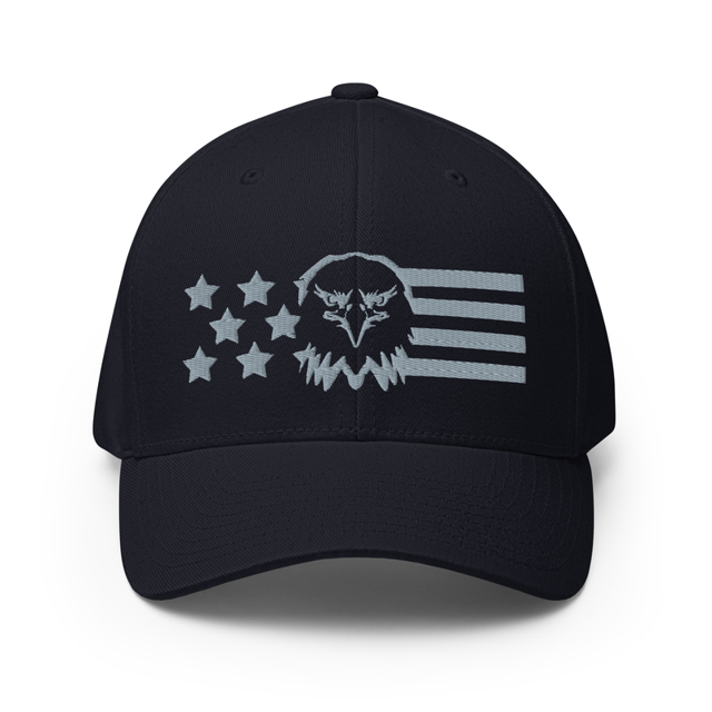Eagle's Honor Grey Embroidered Cap 2.0, second view