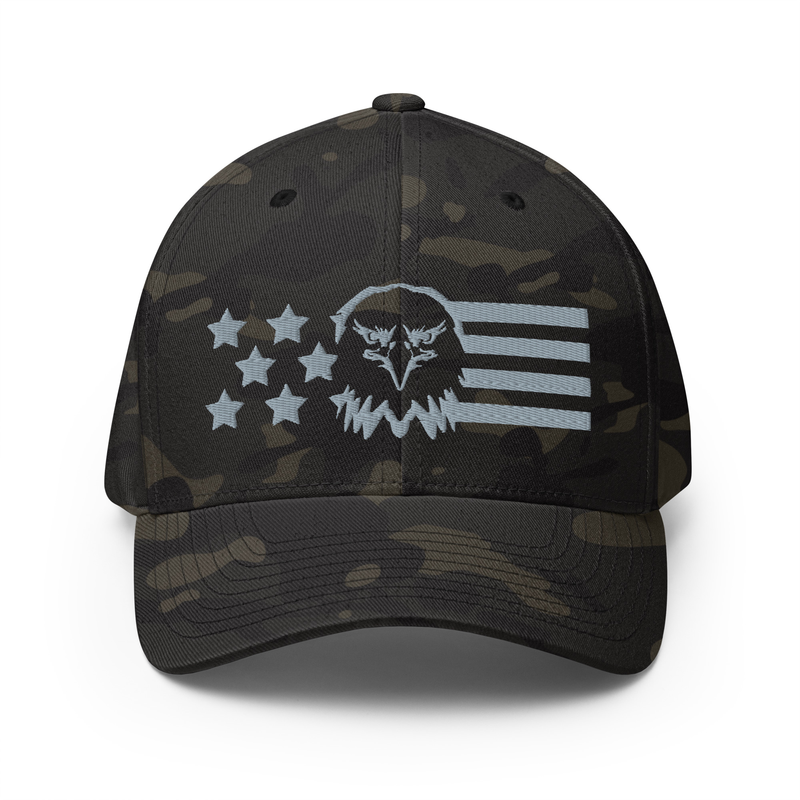 Eagle's Honor Grey Embroidered Cap 2.0