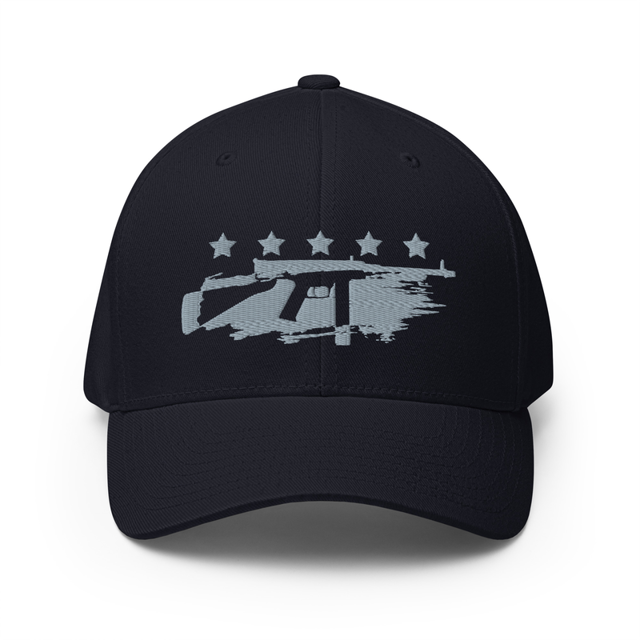 Freedom's Edge Grey Embroidered Cap, second view