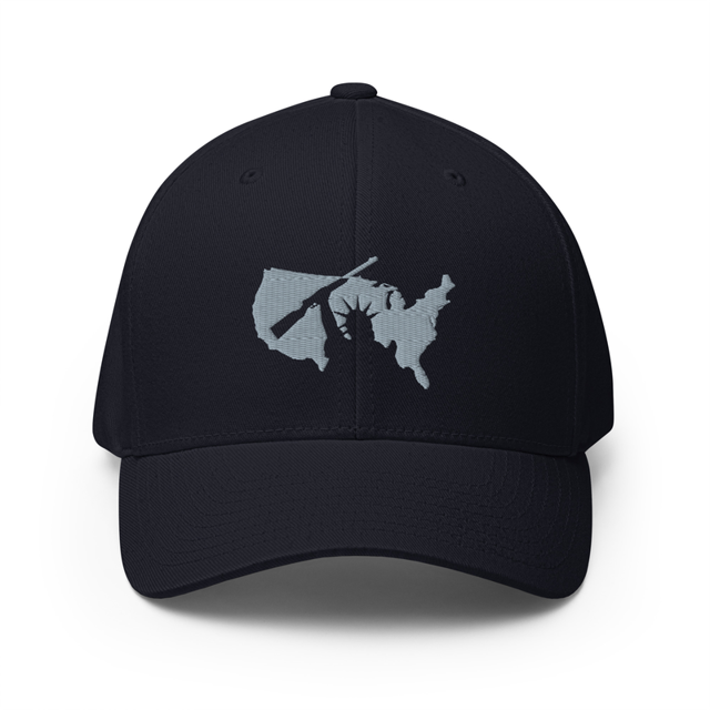 Liberty Within Grey Embroidered Cap, second view