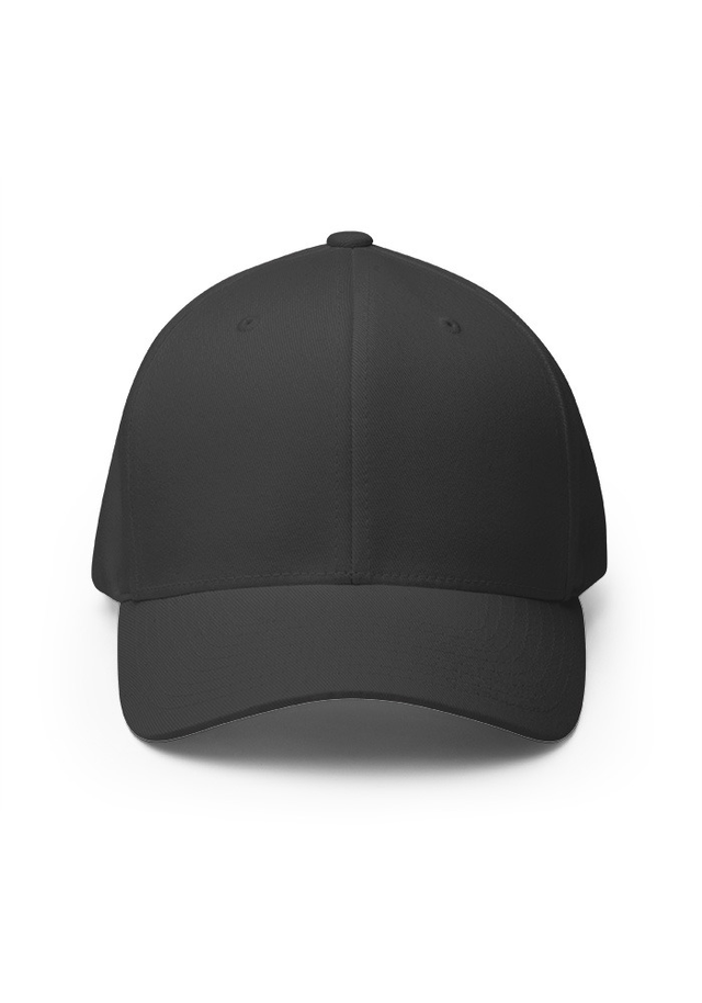 Liberty Within Grey Embroidered Cap in Dark Grey, product mockup