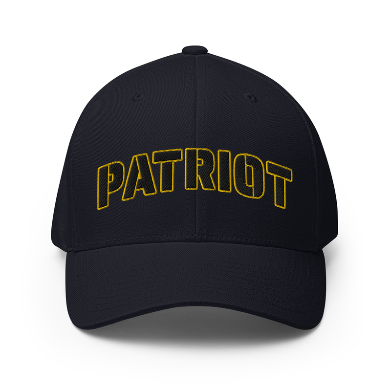 Patriot Bold Typography Embroidered Cap