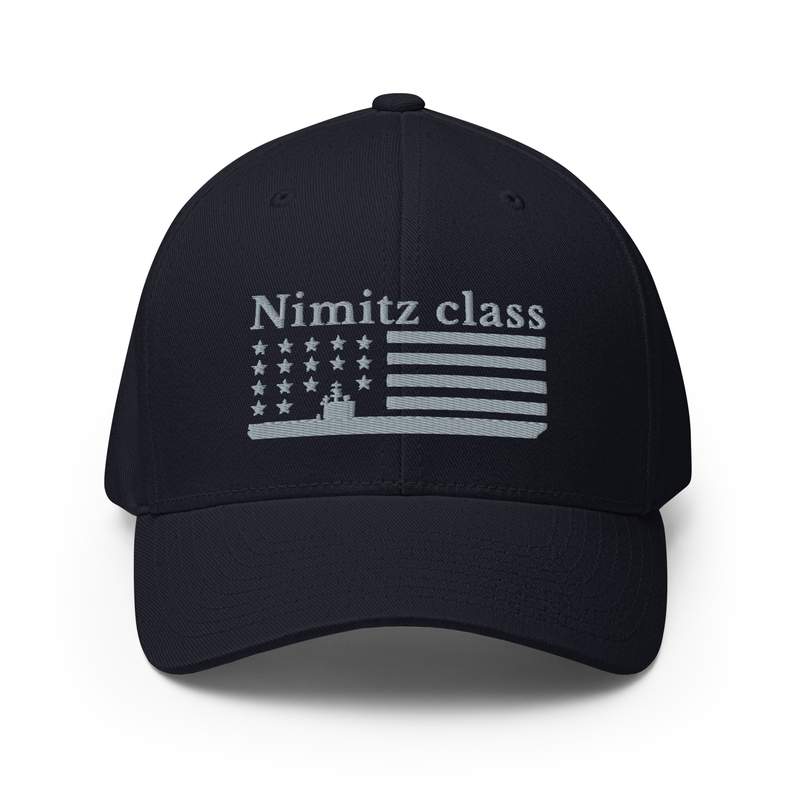 Nimitz-class aircraft carrier Stars and Stripes Structured Twill Cap