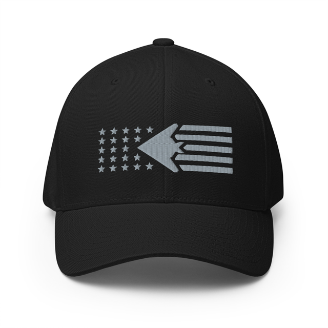 F-117 Nighthawk Stealth Aircraft Stars And Stripes Embroidered Cap, second view