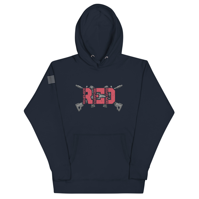 Remember Everyone Deployed Unisex Hoodie, second view