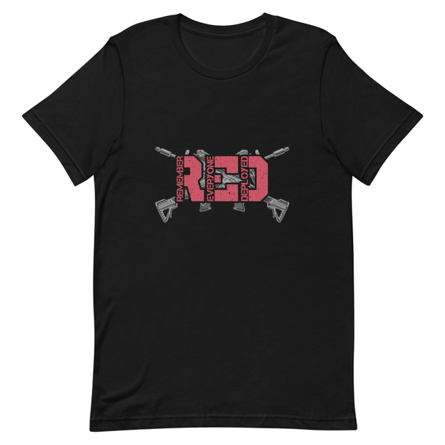 Remember Everyone Deployed t-shirt, second view