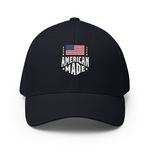 American Made Est. 1776  Structured Twill Cap, second view