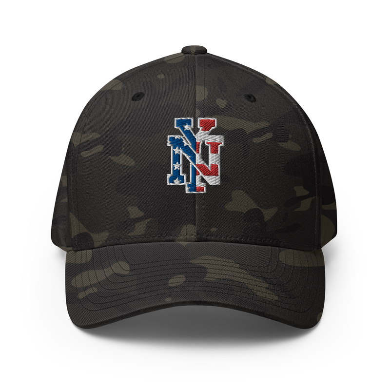 Patriotic New York Emblem Structured Twill Cap