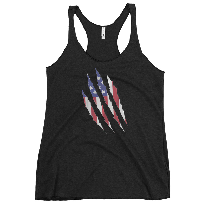 Patriot Grunge Slash Women's Tank Top