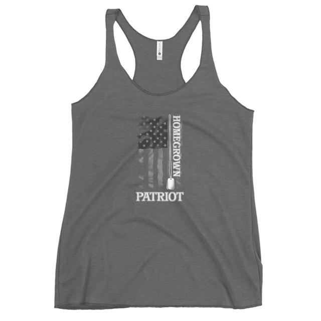 Homegrown Patriot Women's Tank Top in Premium Heather, product mockup