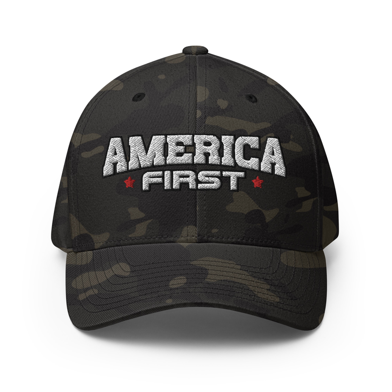 America First Structured Twill Cap