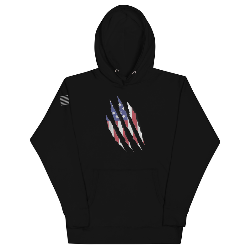 Patriot Grunge Slash Unisex Hoodie