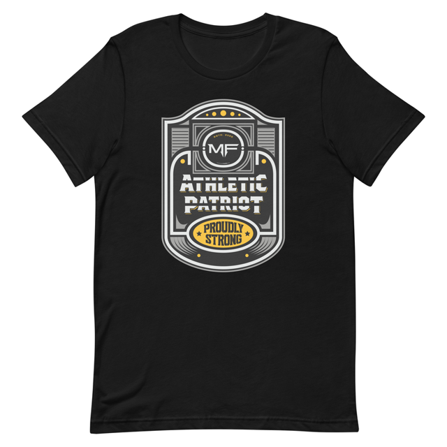 Athletic Patriot Proudly Strong t-shirt, second view