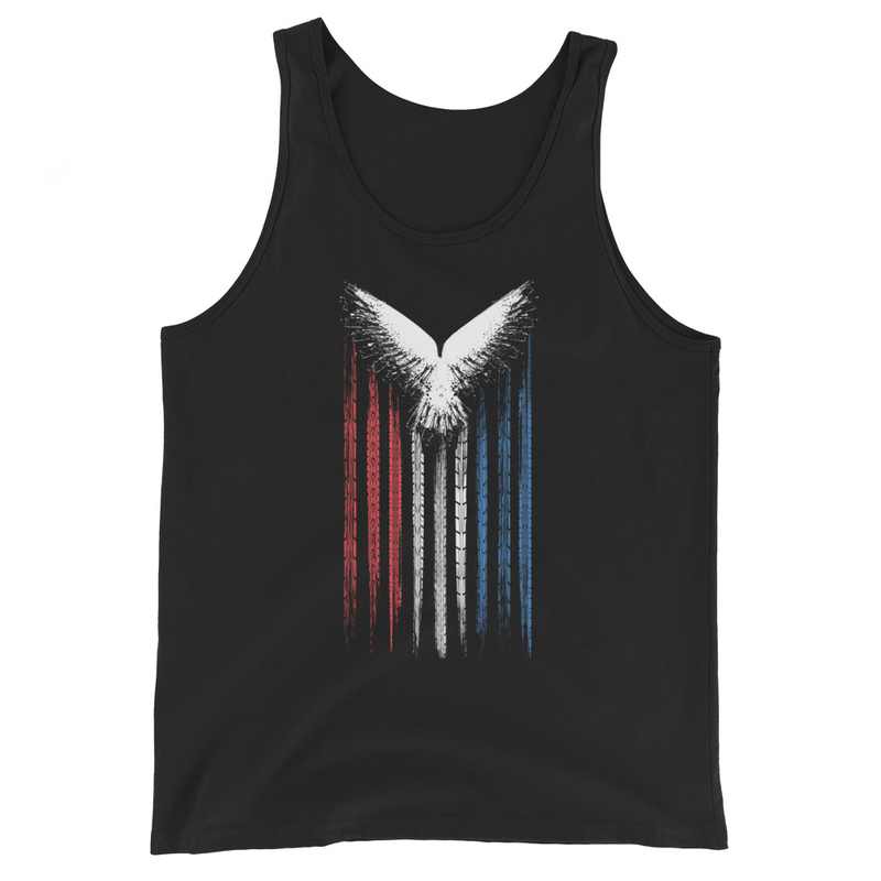 American Patriot Eagle Symbol Men's Tank Top