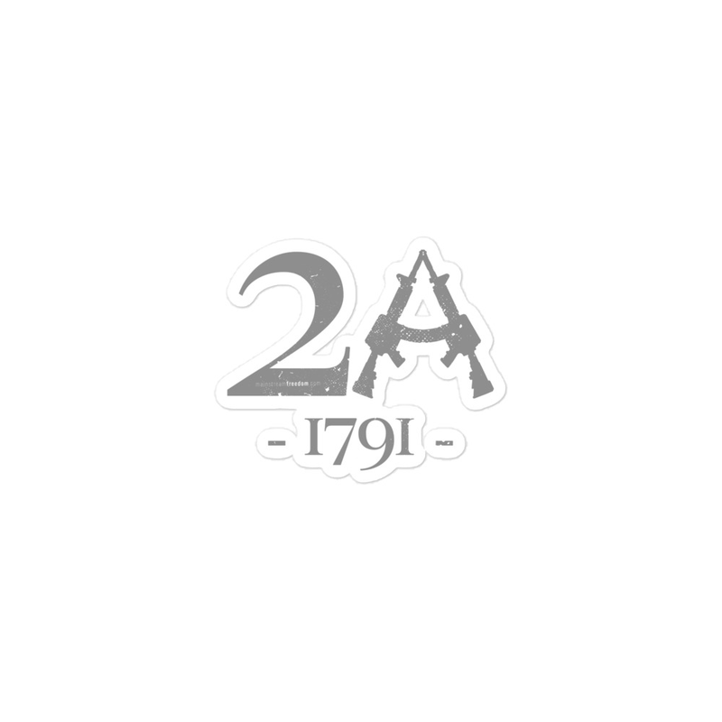2A 1791 Bubble-free stickers