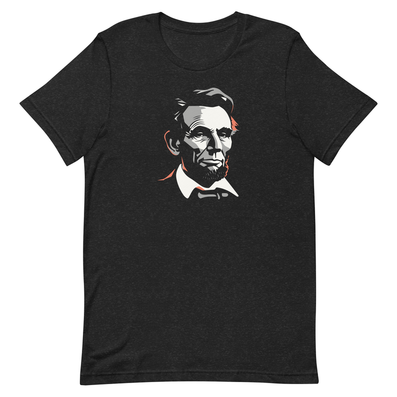 Abe Lincoln Silhouette t-shirt