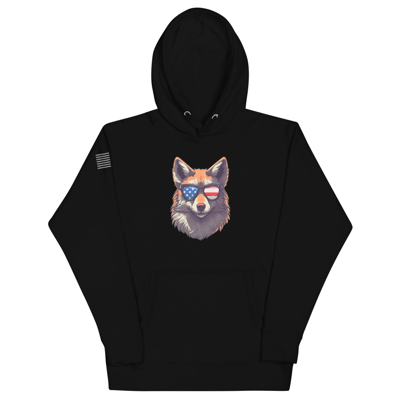 Furry Fox Unisex Hoodie