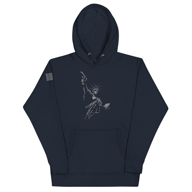 America : Land of the Gun Unisex Hoodie, second view