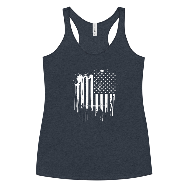American Flag Women's Tank Top, second view