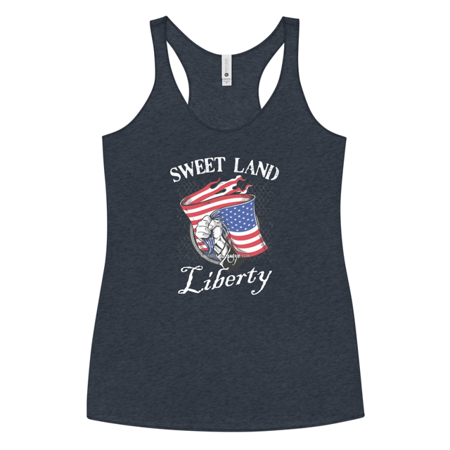 Sweet Land of Liberty Women's Tank Top, second view