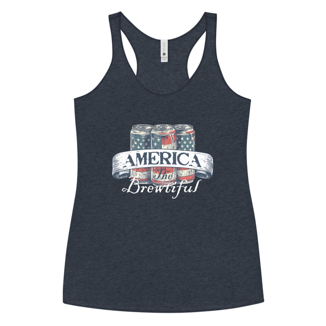 America The Brewtiful Women's Tank Top, second view